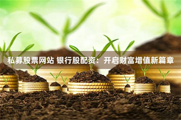 私募股票网站 银行股配资：开启财富增值新篇章