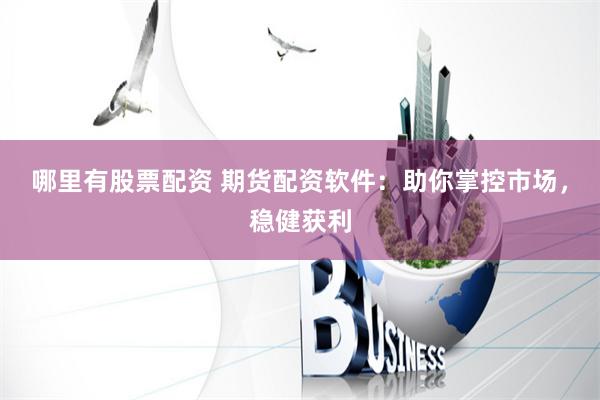 哪里有股票配资 期货配资软件：助你掌控市场，稳健获利