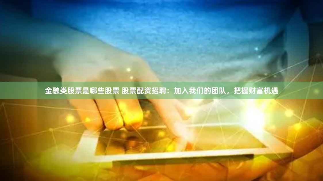 金融类股票是哪些股票 股票配资招聘：加入我们的团队，把握财富机遇